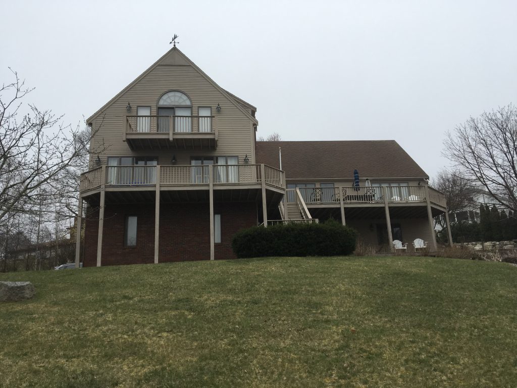 home siding before J&J home improvement