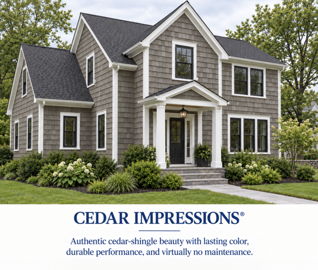 Cedar Impressions® shingle siding